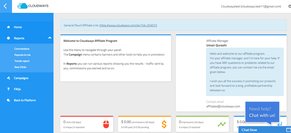 Cloudways Affiliate Program