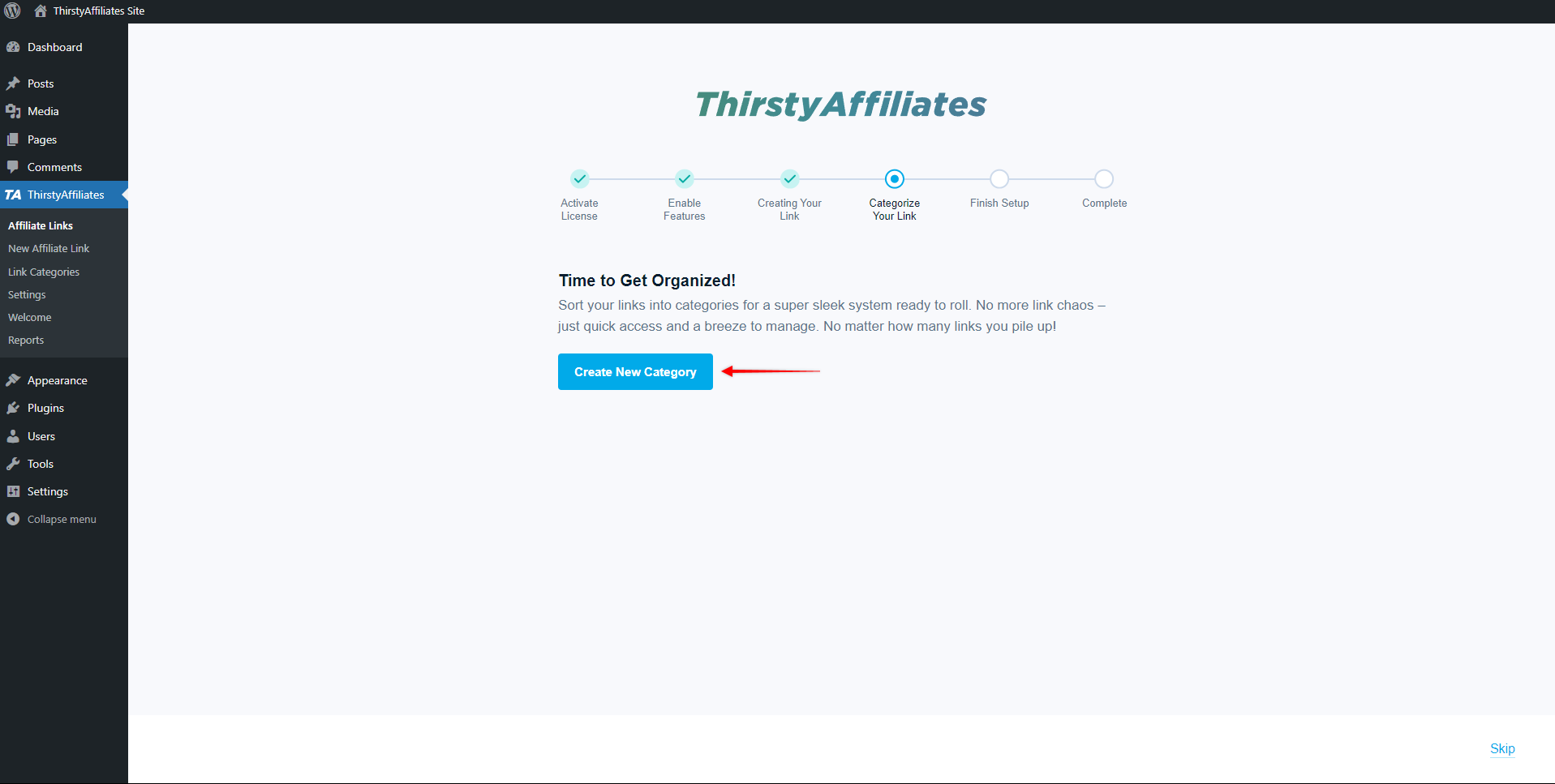 ThirstyAffiliates - Category